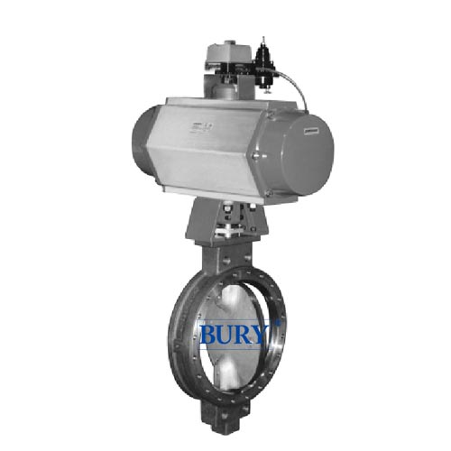 150Lb three eccentric metal seal butterfly valve